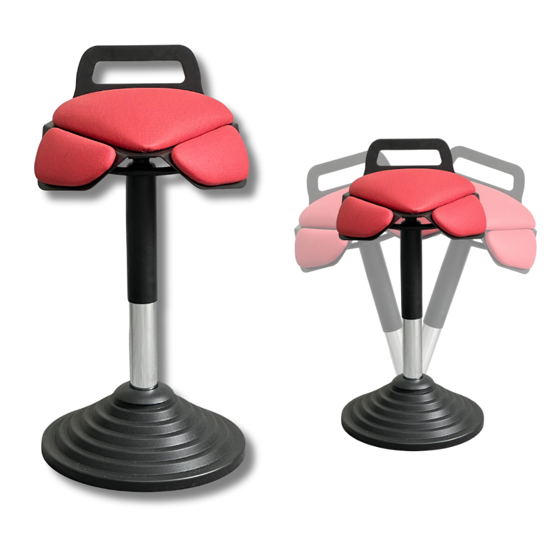 Anti-fatigue Ergonomic Wobble Stool Active Sitting Office Chair for Standing Desk Furniture Supply