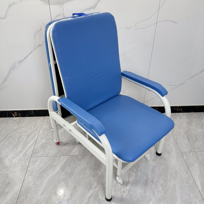 Factory-Sold Patient Care Escort Chair for Hospital Room Comfortable Companion for Hospital Furniture