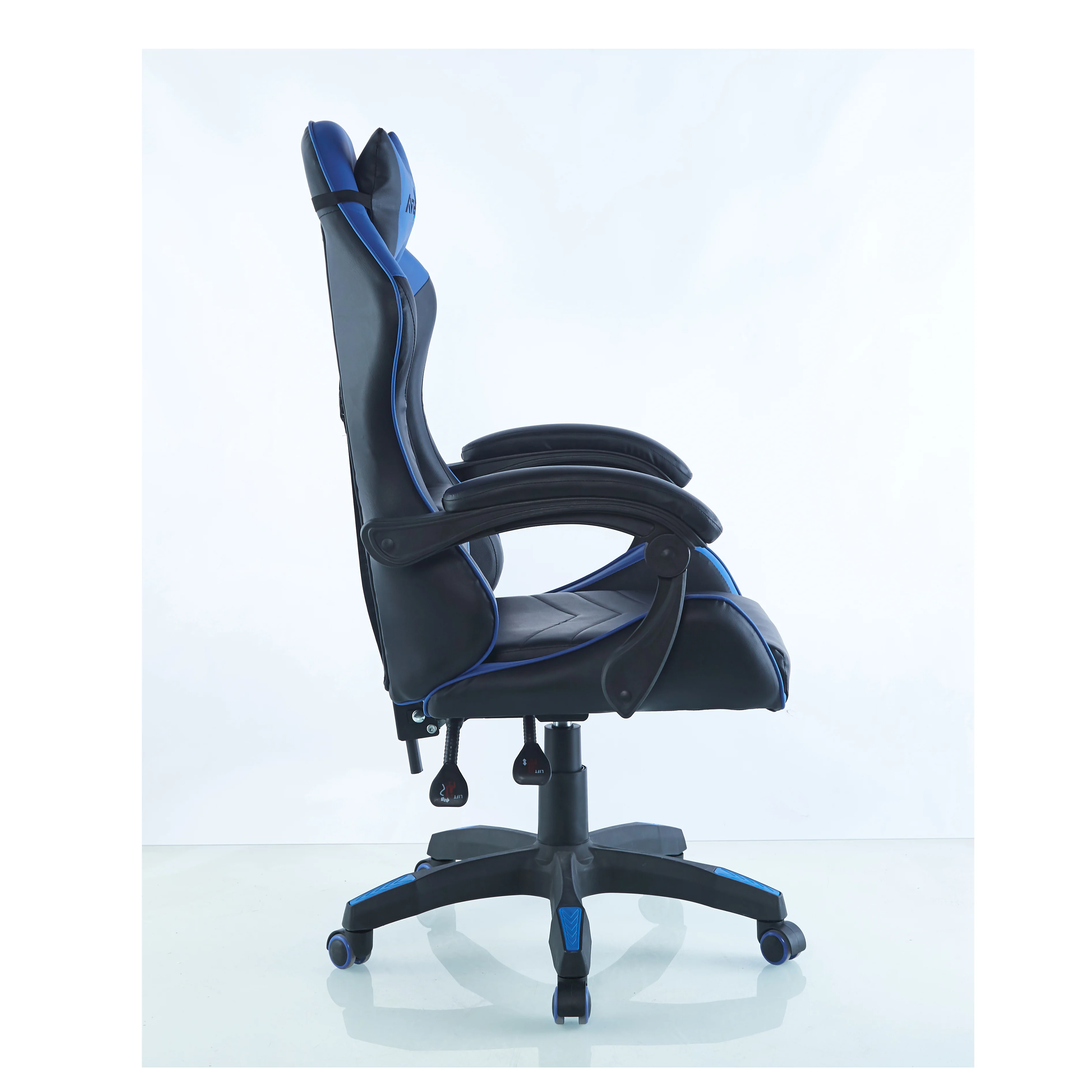 Computer Chair High Back Led Light Pc Gaming Swivel Leather Racing Gaming Chair