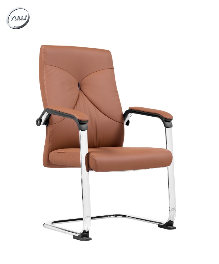 Modern Leather Ergonomic Executive Office Chair with Armrests for Home and Workplace Use Long Working Hours Comfort