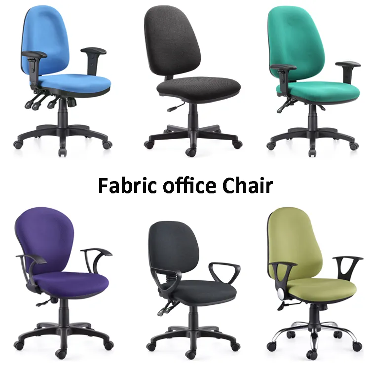 Modern Big Swivel Staff Computer Office Fabric Chair Furniture