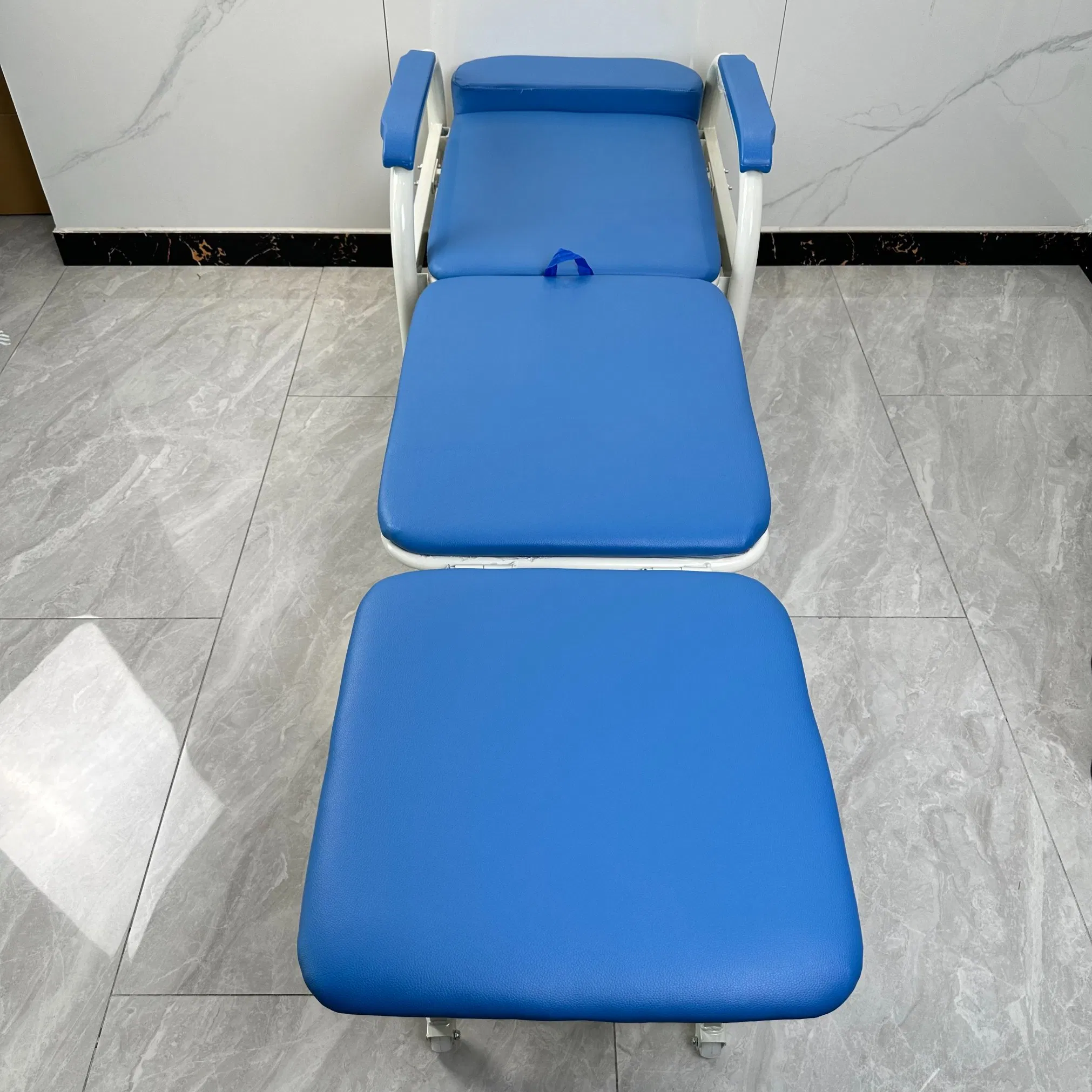 Convertible &amp; Folding Chair Bed for Hospital Patients Waiting Room Furniture