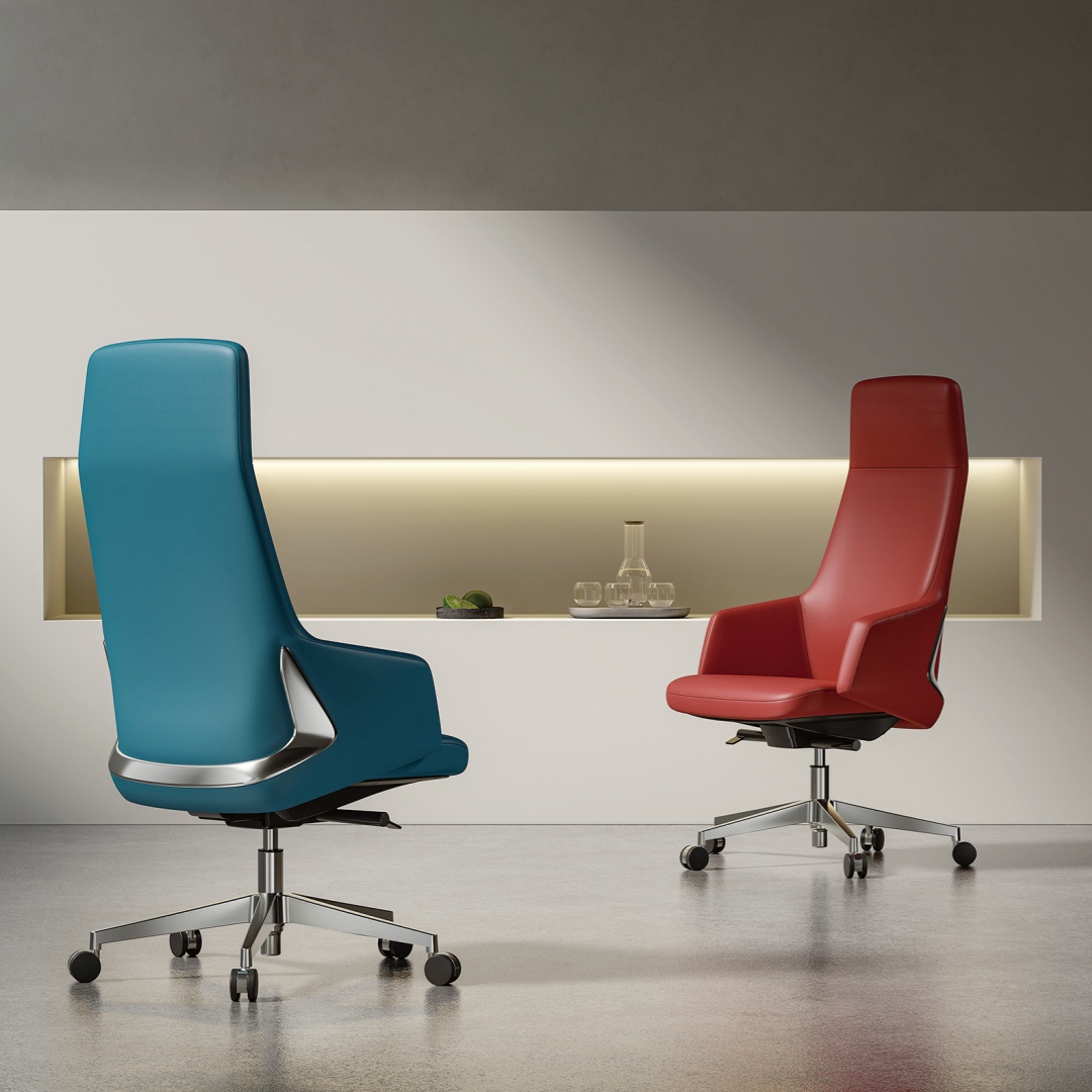 Ergonomic Task Chair Adjustable Office Chair Silicone Upholstery Swivel Desk Chair