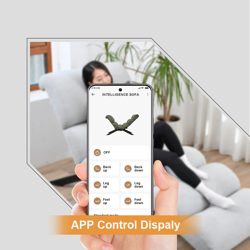 OEM Electric Smart Gym Yoga Chair Mobile Phone APP Wireless Remote Control Operated Recliner Adjustable Yoga Chair