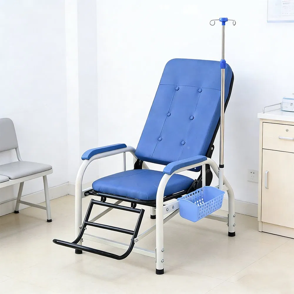 Comfortable Hospital Infusion Chairs Tripod Clinic Infusion Chair