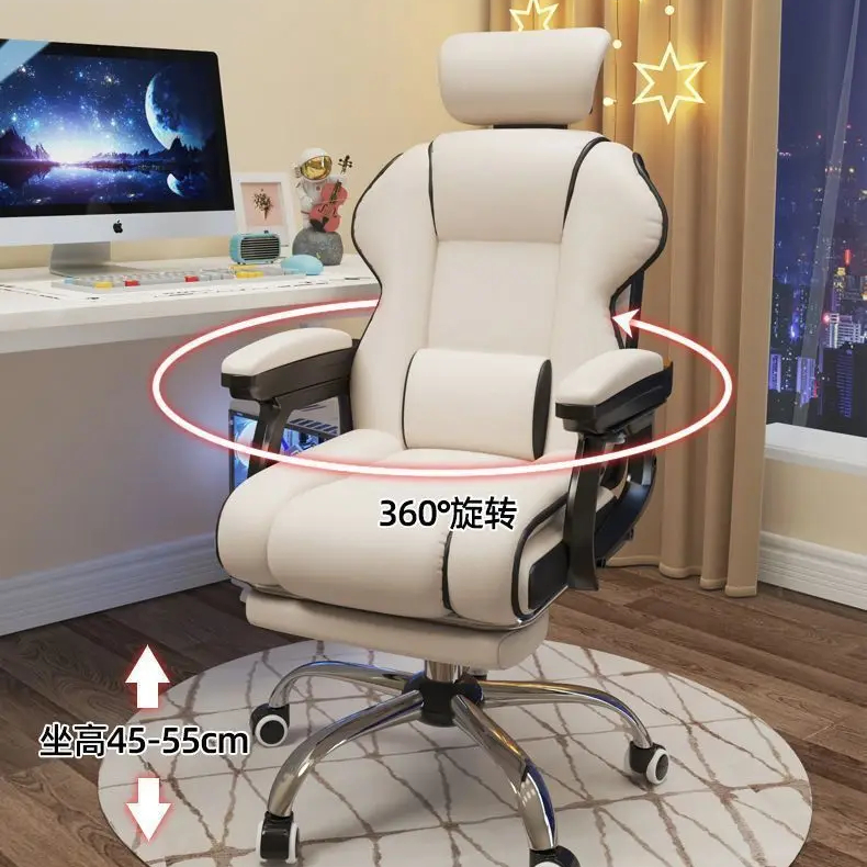 Modern Pu Leather Computer Pc Game Ergonomic Racing Gamer Gaming Chair With Foot Rest