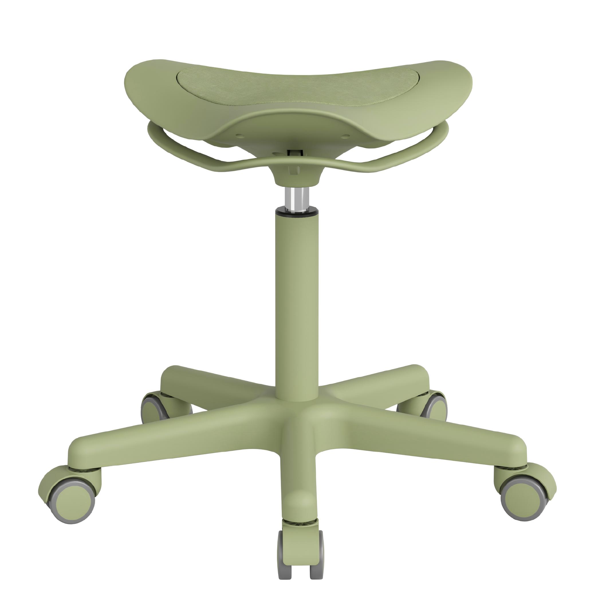 Office Saddle Stool Swivel Height Adjustable With Wheels Wobble Rolling Saddle Stool Ergonomic Hydraulic Seat Chair Office Stool