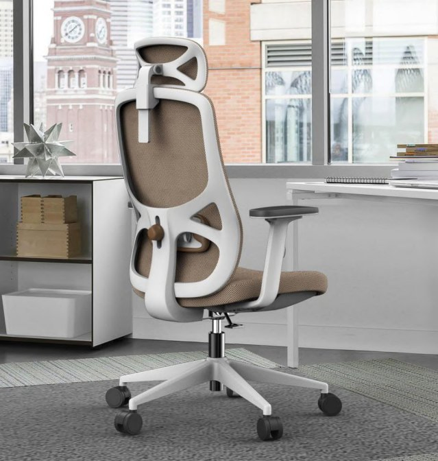 Adjustable Mesh Plastic Office Chair- Ergonomic Wholesale Swivel Computer Desk Gaming Chair