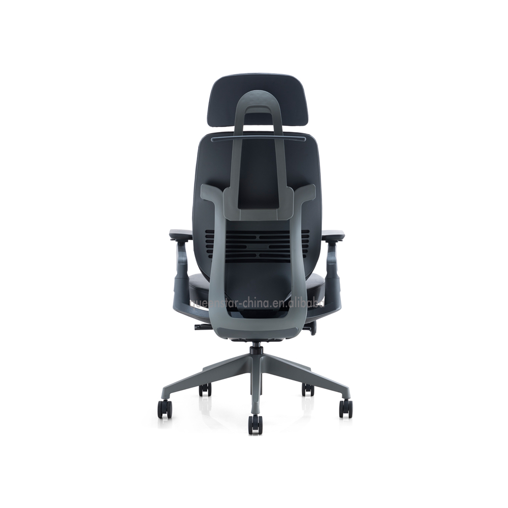 QS-E-OMC07-L Swivel Ergonomic Office Chair High Quality Leather Office Executive Chair