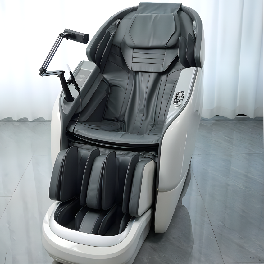 Professional Heart Detection Massage Europe Stockbody Massage Chair 4d Shiatsu With Headphones Wellness Mu
