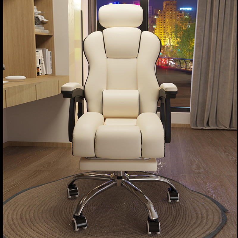360 Swivel Ergonomics Leather Office Furniture High Quality Reclining Office Chair for Meeting Room