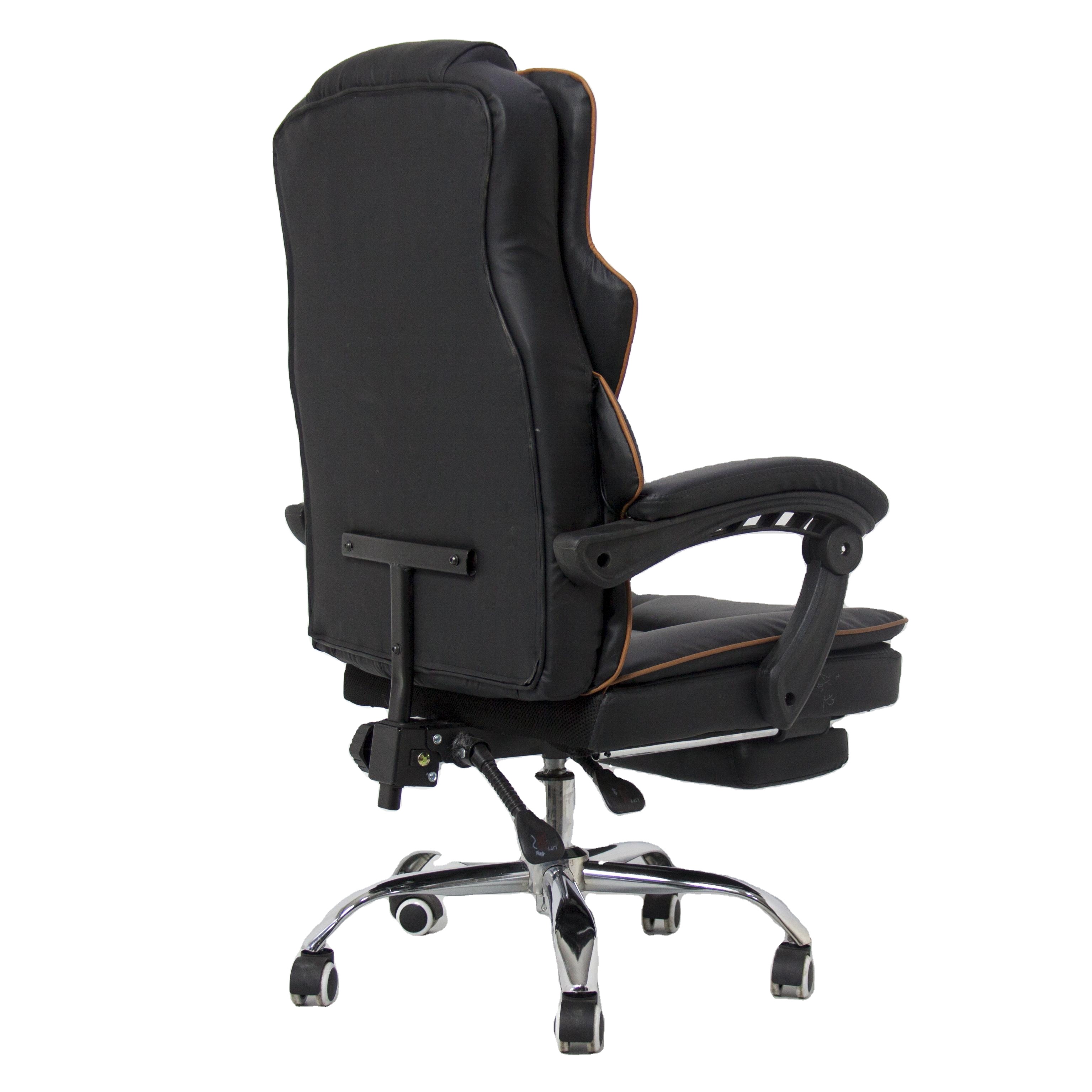Factory Direct Supply Cheap Price Ergonomic High Back Office Swivel Work Chair with Recline FootRest Function