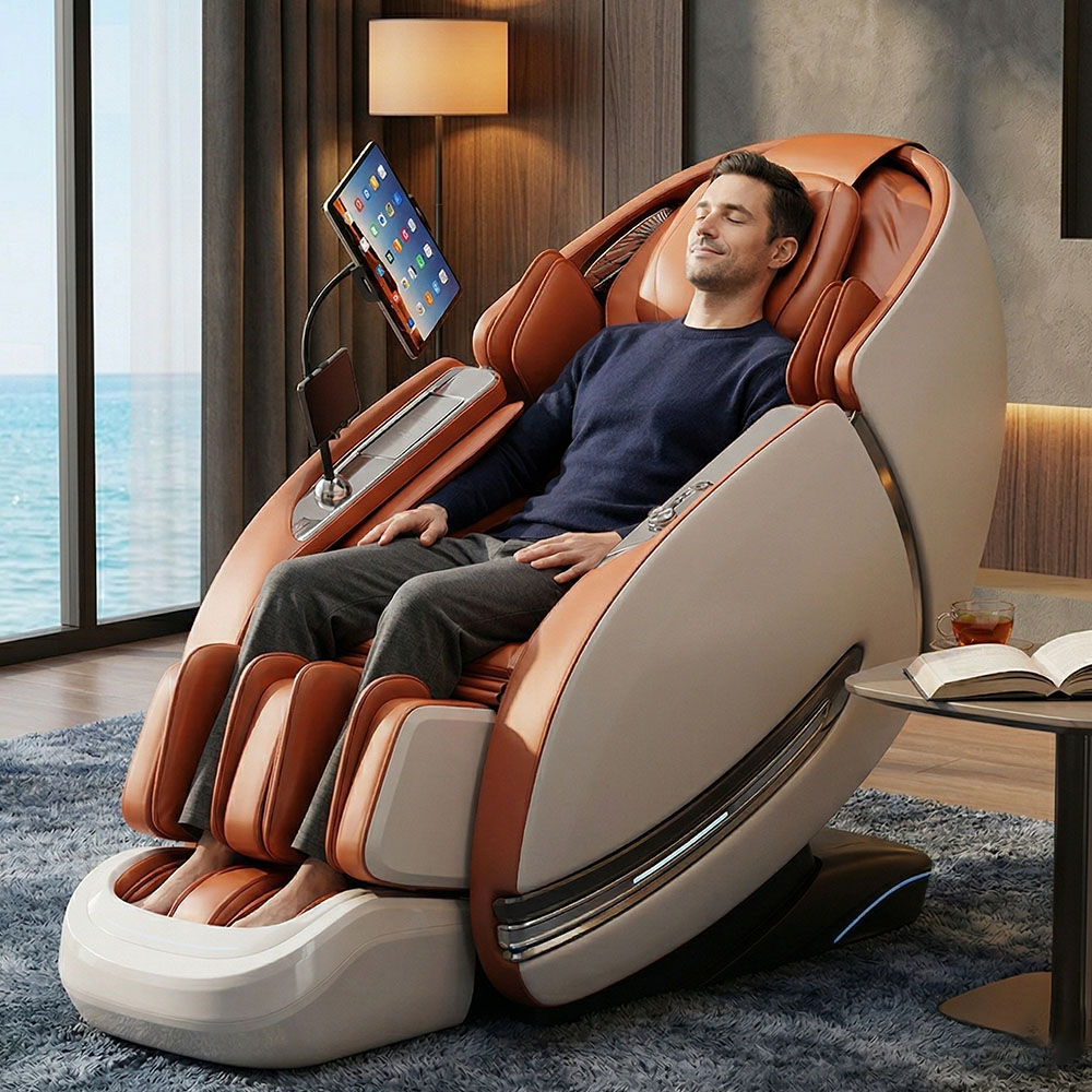 GUOHENG Luxury Massage Chair 4d Zero Gravity Full Body Shiatsu Electric Shiatsu Massage Chair
