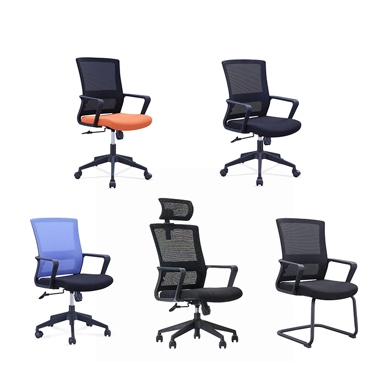 School Study Mesh Ergonomic Computer Desk Office Chair Without Headrest