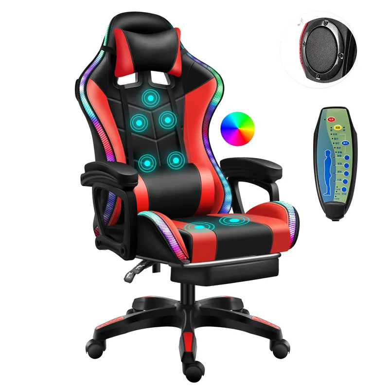 Economical Design Modern Gaming Room Computer Gaming Chair Comfortable Leather Racing Games Chair