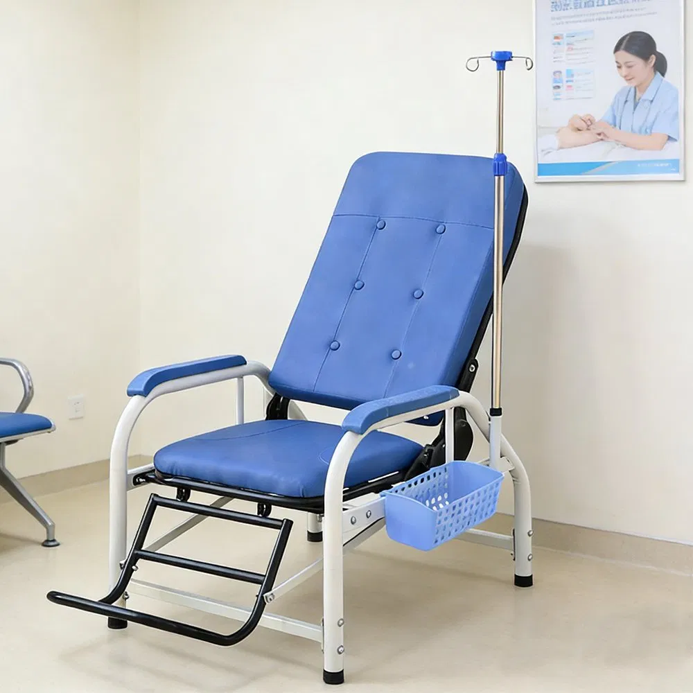 Single Person Waiting Multifunctional Hospital Chair with Tripod