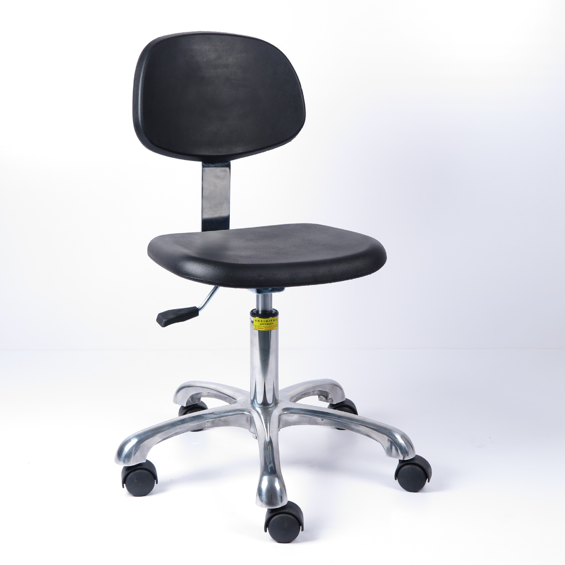 Commercial Quality Adjustable Height Swivel Drafting Stool Industrial Waterproof Scratch Resistant Furniture Laboratory Chair