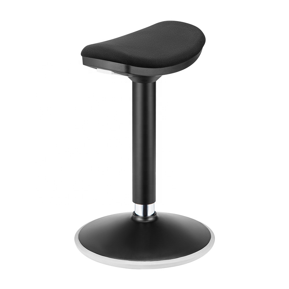 Ergonomic Standing Desk Chair Height Adjustable Swivel Sitting Wobble Active Leaning Stool