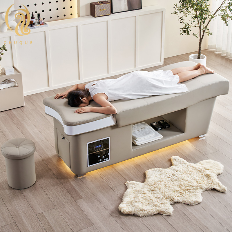 Chuque Ergonomic Curve Design Of Electric Head Spa Massage Bed