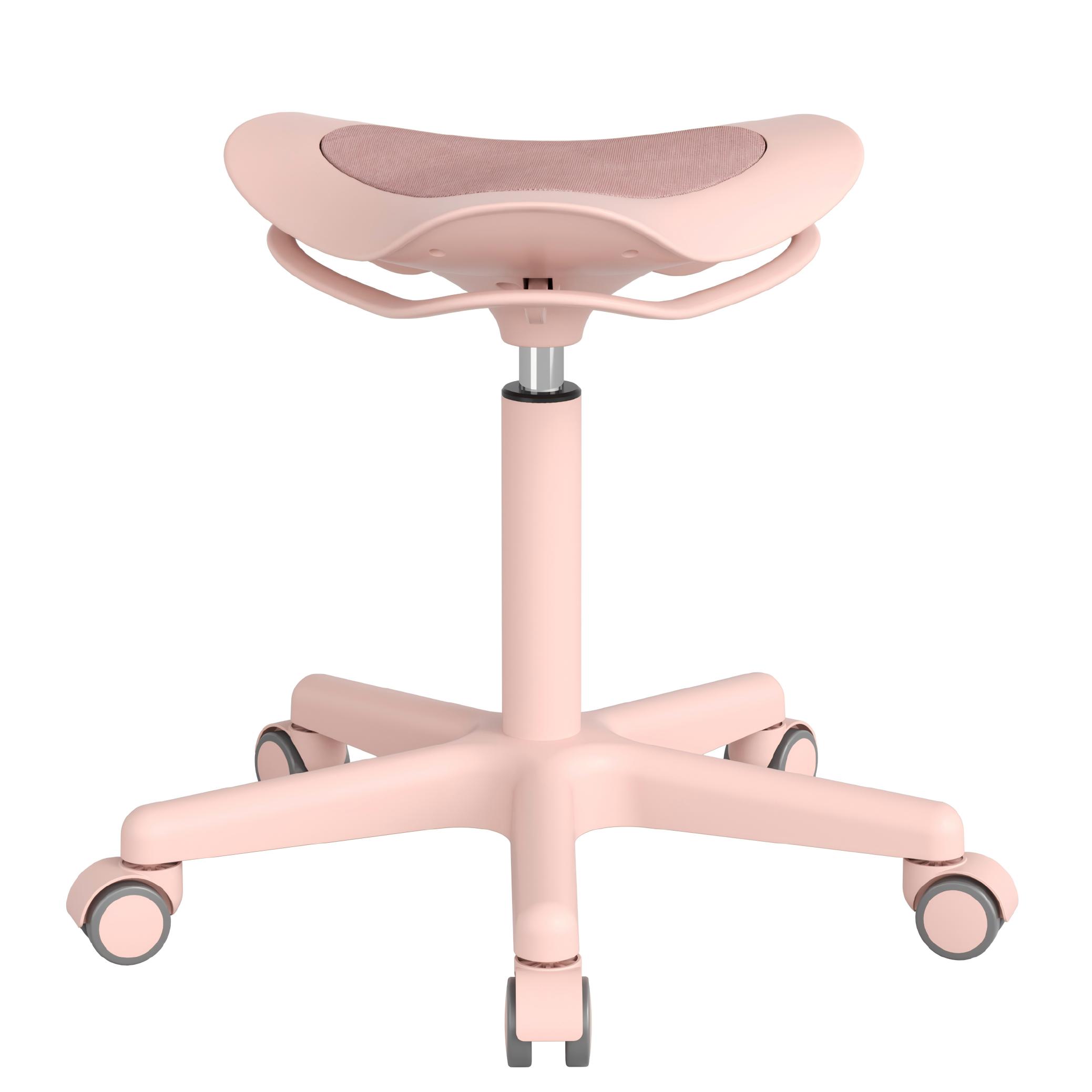 Office Saddle Stool Swivel Height Adjustable With Wheels Wobble Rolling Saddle Stool Ergonomic Hydraulic Seat Chair Office Stool