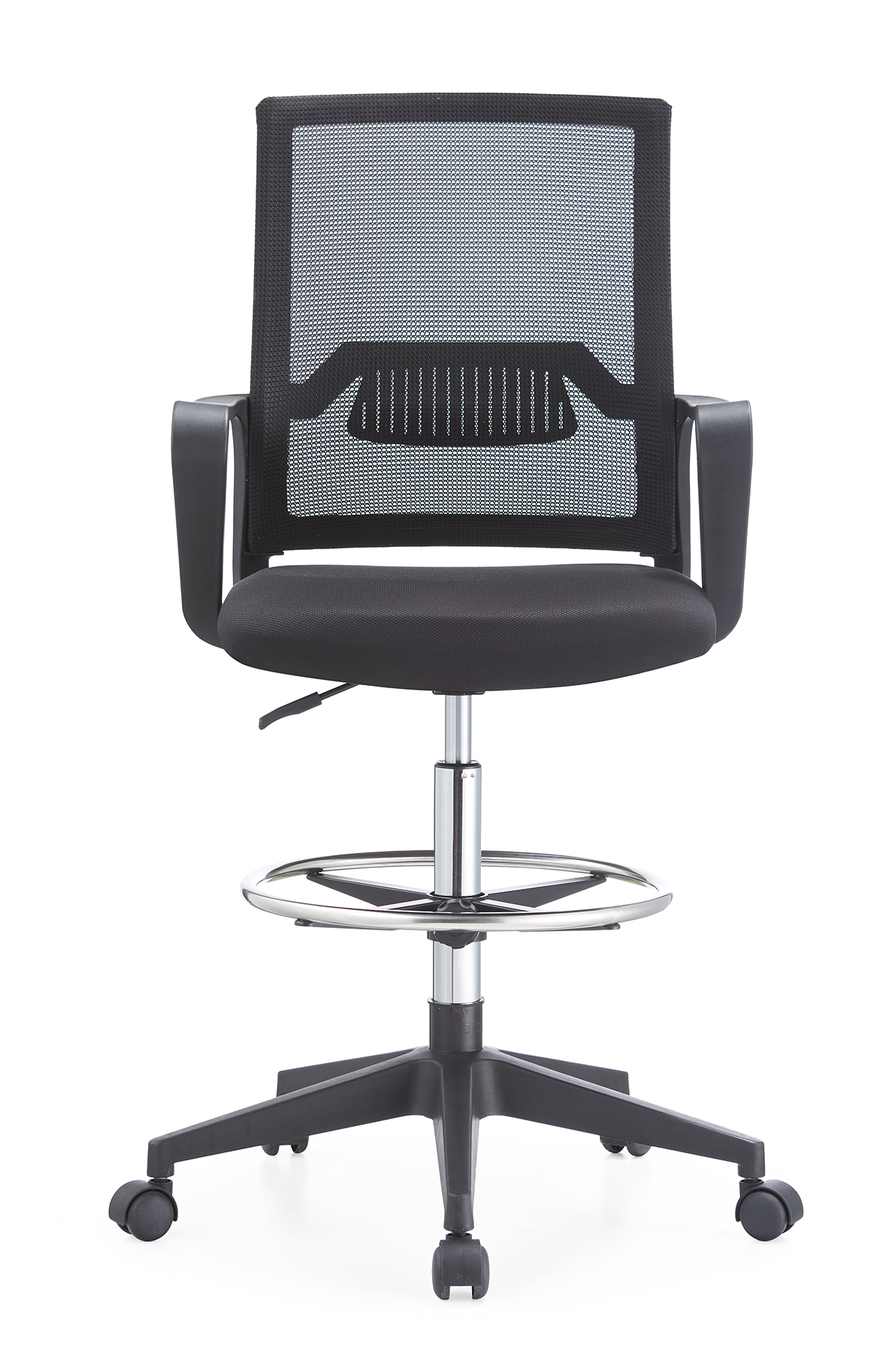 Luxury Tall Drafting Chairs With Footrest Bank Cashier Rolling Active Home Office Step Stools