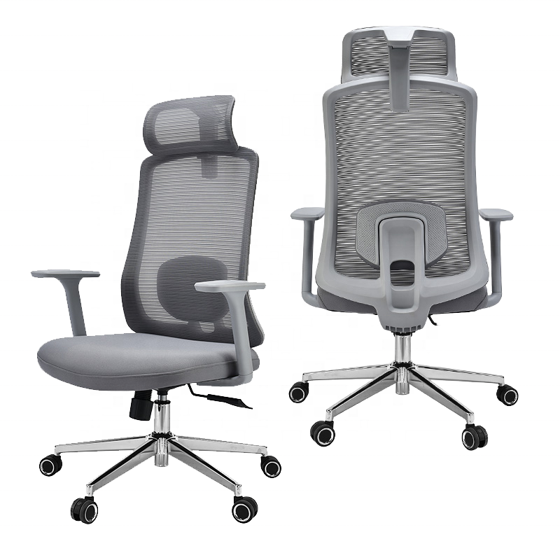 Luxury Modern Bifma Ergonomic Executive Office Chair High Back Mesh Adjustable Swivel Design Comfortable Commercial Furniture