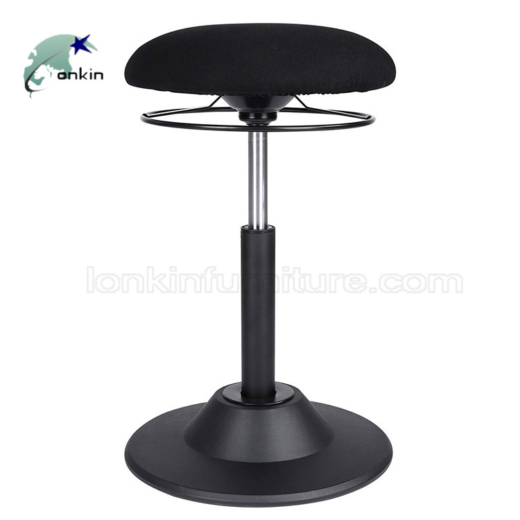 Adjustable Standing Desk Chair Wobble Stool Ergonomic Stability Office Chair Task Chair