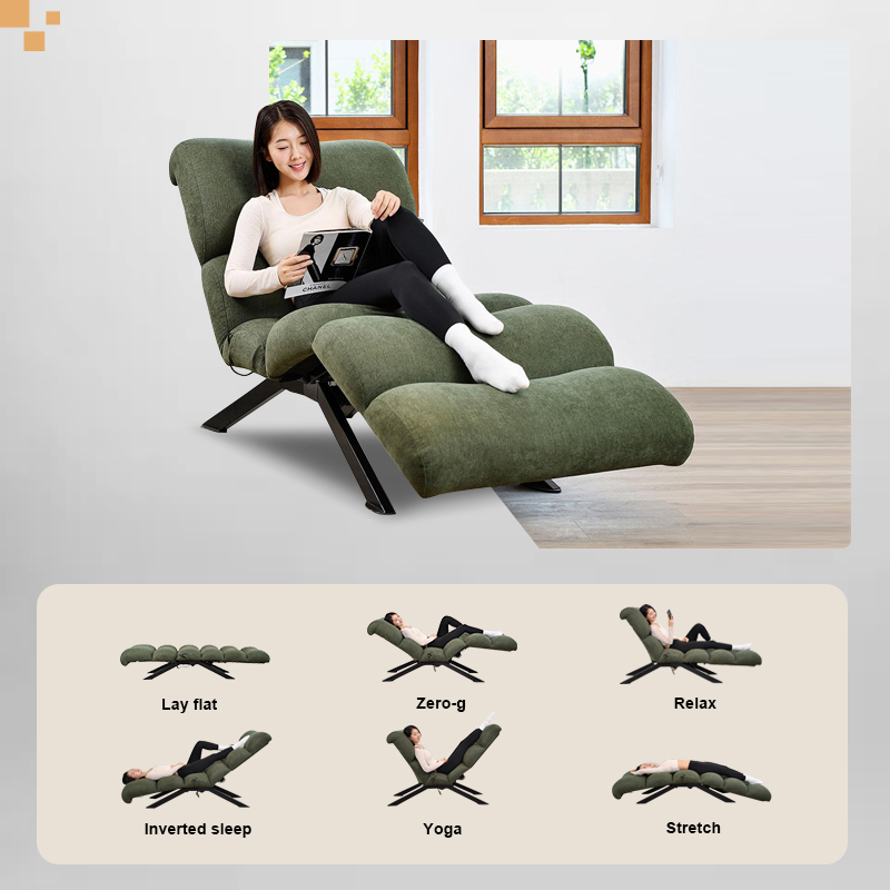 Smart Yoga Chair Made in China, Wireless Remote Control Recliner with Mobile APP, OKIN Motor with Ten-year Warranty