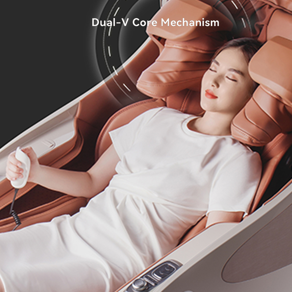 Smart Body Scan AI 4D Deep Tissue Massage Chair with Hall Sensors Optocouplers Encoder Technology
