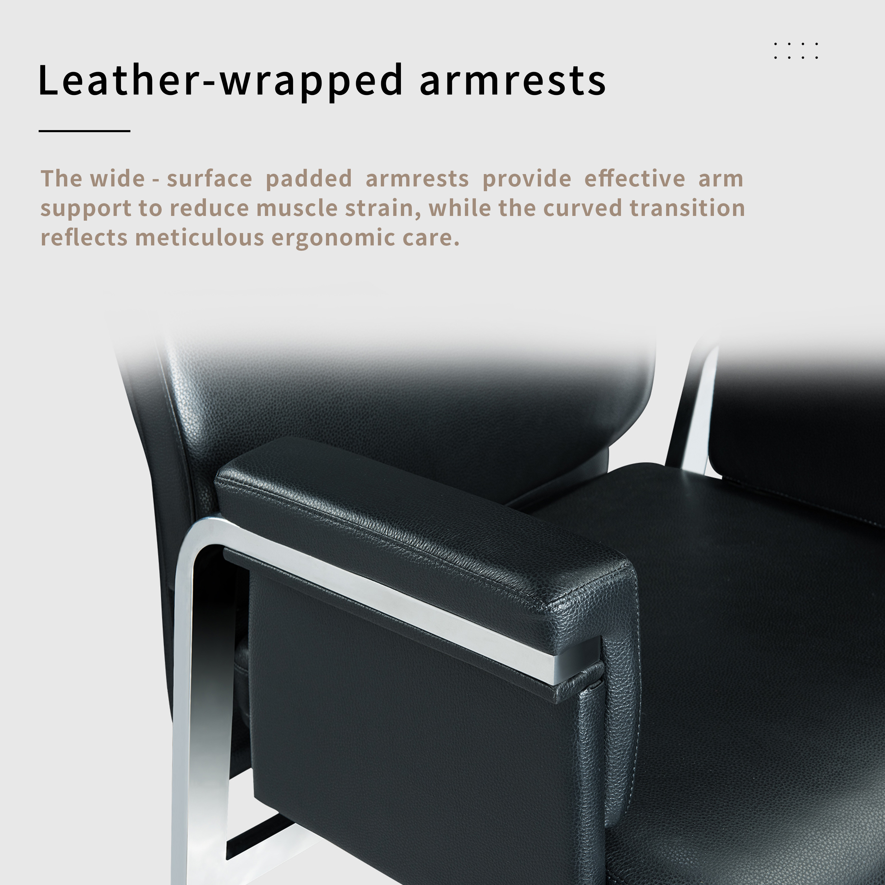Luxury Leather Boss Office Chair Manufacturer Heavy Duty 400lbs Capacity High Back Swivel Manager Executive Chair