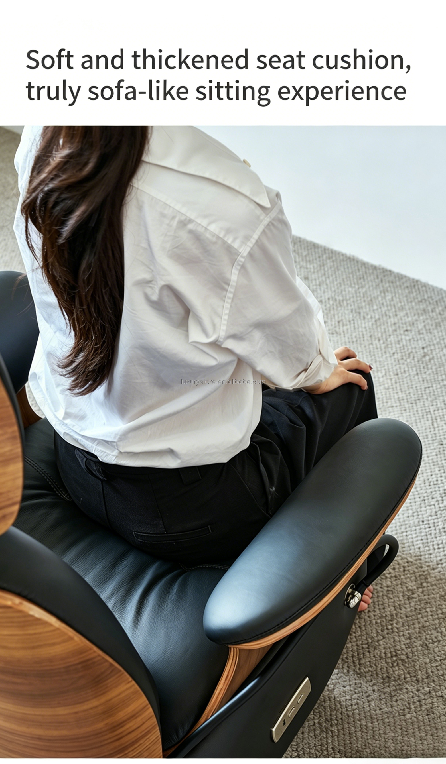 Electric Reclining Modern Executive Office Chair