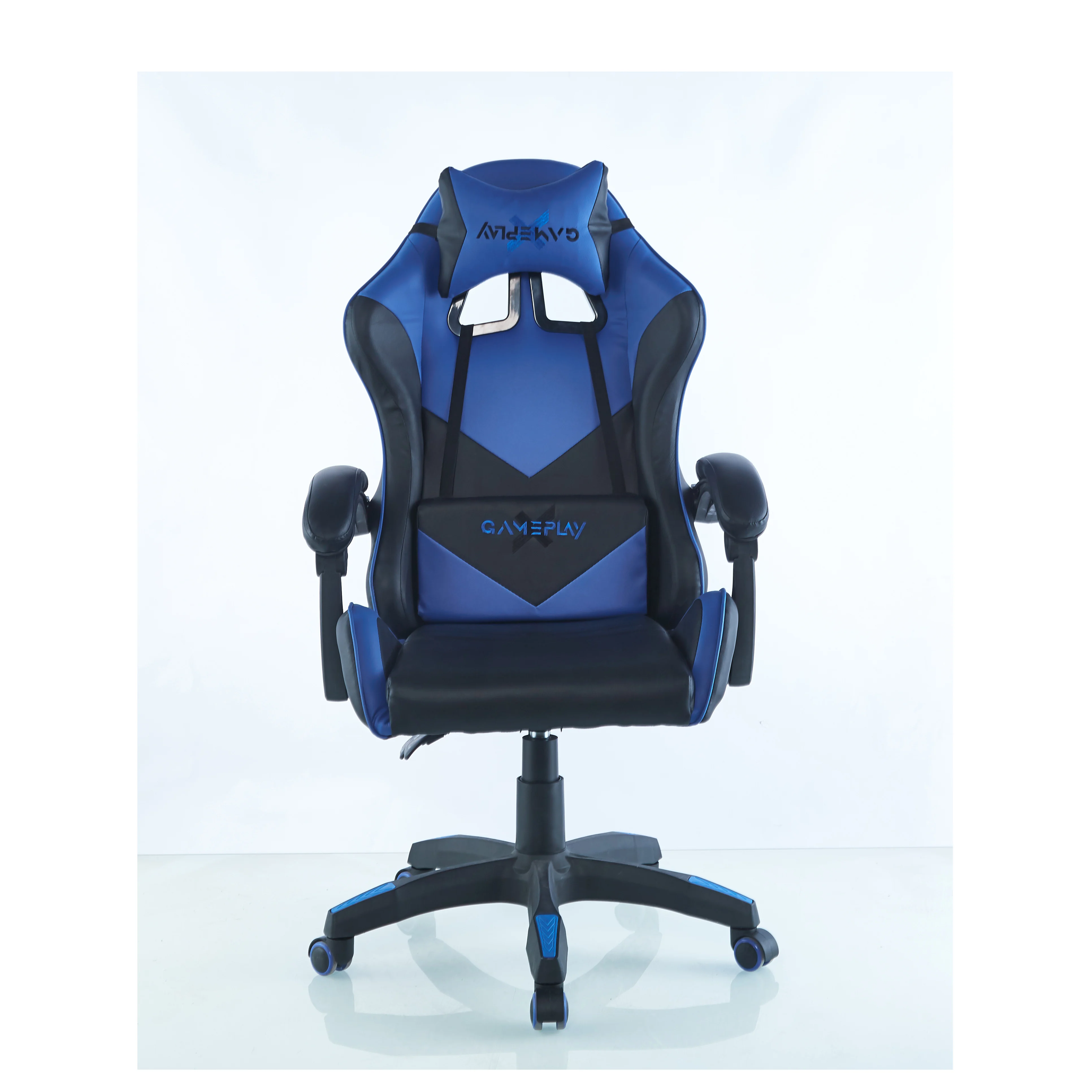 Computer Chair High Back Led Light Pc Gaming Swivel Leather Racing Gaming Chair