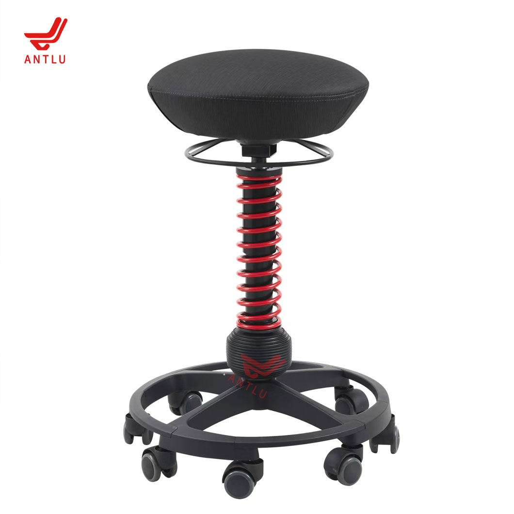 Antluplus Euro Design Ergonomic 360 Degree Swivel Lift Chair Wobble Stool Standing Moveable Office Chair