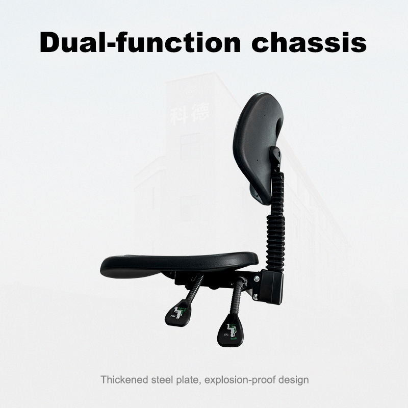 KEDE ESD AntiStatic PU Chair Heavy Duty Easy to Clean Office Chair with Lumbar Support for Cleanroom Laboratory