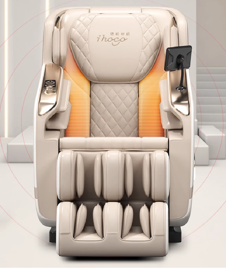 IH-7235 Smart Massage Chair with 14 Flexible Heads, AI Chip &amp; Zero Gravity Mode for Home Relaxation