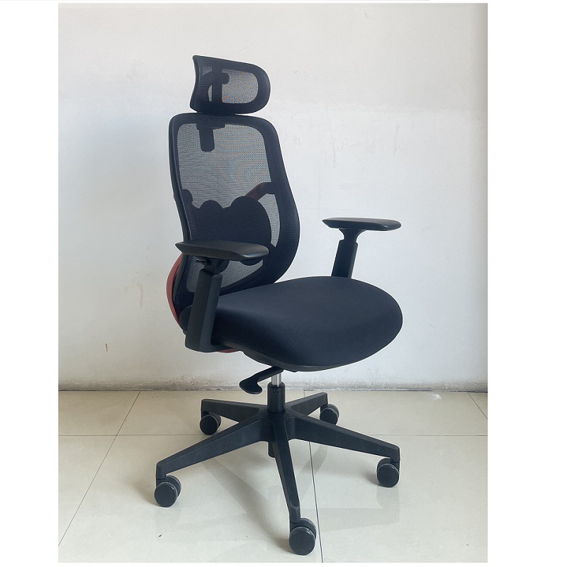 Source Factory Adjustable Rotating PVC Employee Computer Chair Comfortable Long Sitting Ergonomic Multifunctional Office Chair