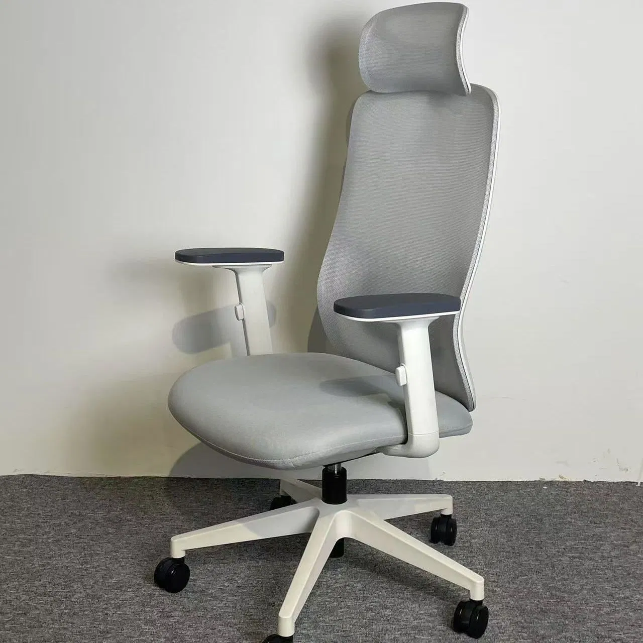 Adjustable Mesh Plastic Office Chair- Ergonomic Wholesale Swivel Computer Desk Gaming Chair
