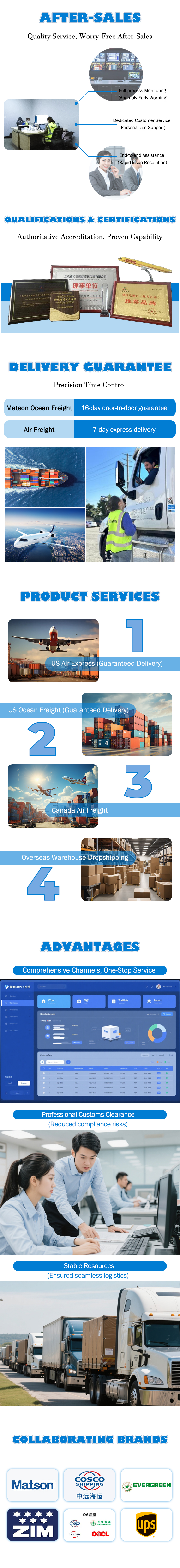 Logistics Freight Forwarding Banner