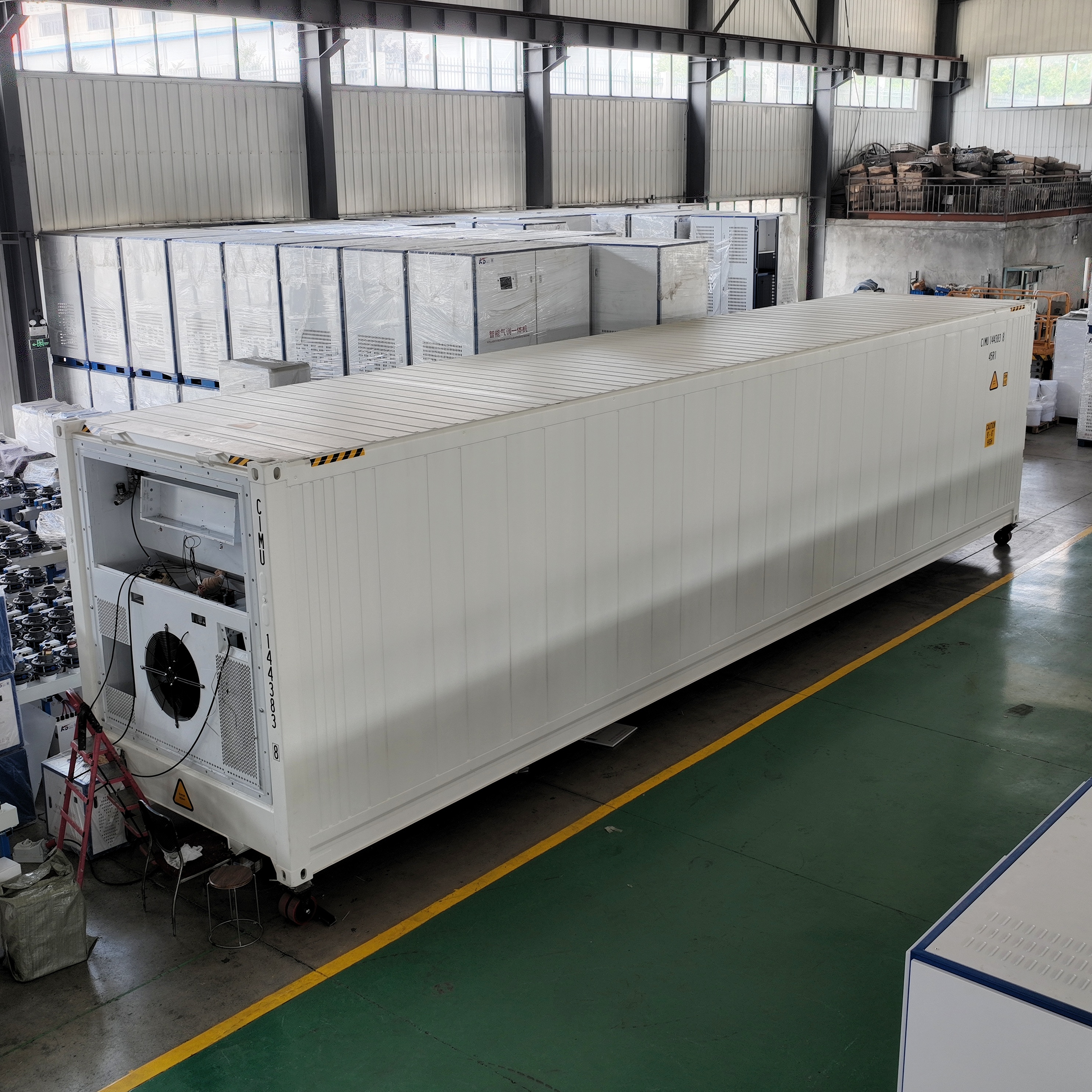 Smart CA Durian Reefer Container for Sea &amp; Land Transport, Precise Temp Humidity Gas Control Extend Shelf Life