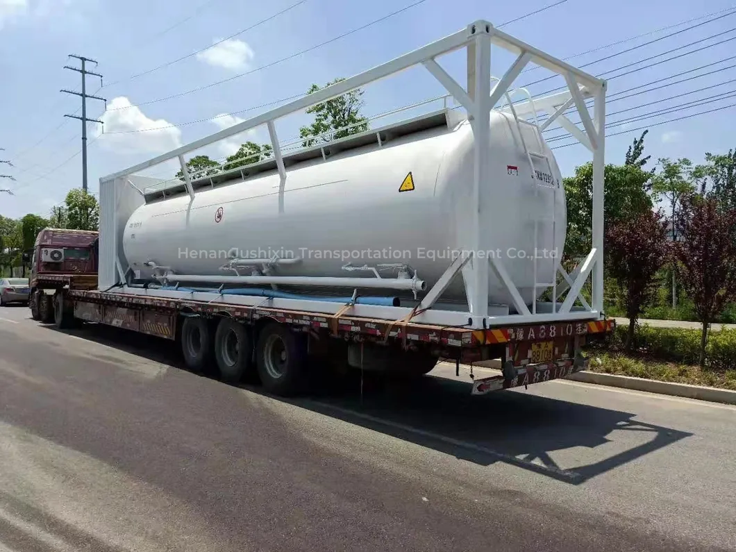 40FT Heavy-Duty ISO Tank Container - Multimodal Gypsum/Cement Powder Transport