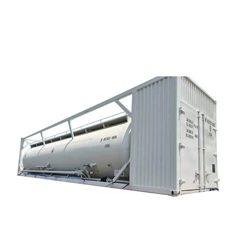 40FT Heavy-Duty ISO Tank Container - Multimodal Gypsum/Cement Powder Transport