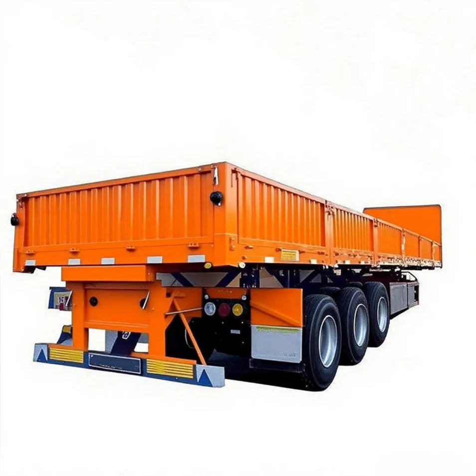 Efficient Loadmaster Semi Trailer with Customizable Container Lock Transfer System