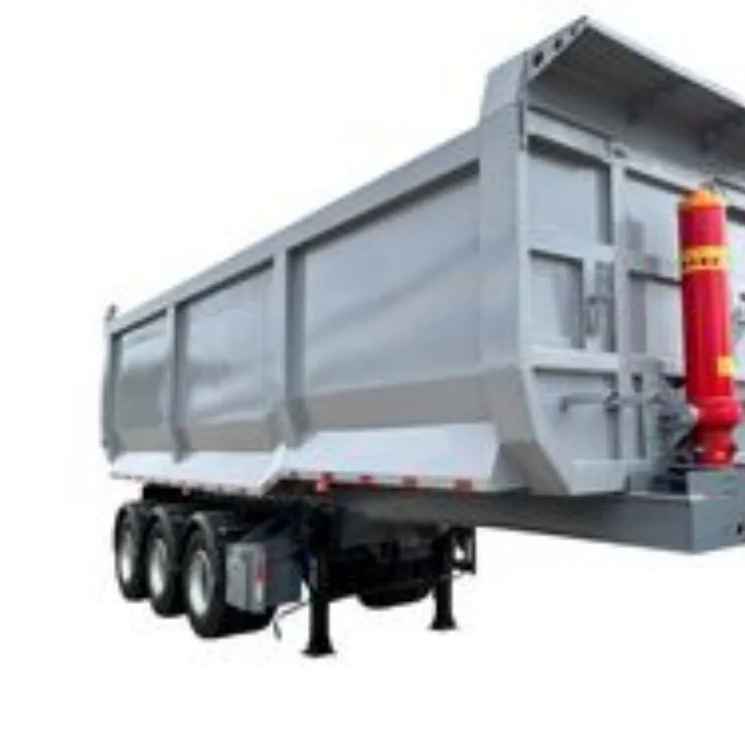 Double Semi Trailer Designed for Port Transshipment Intermodal and Multimodal Logistics