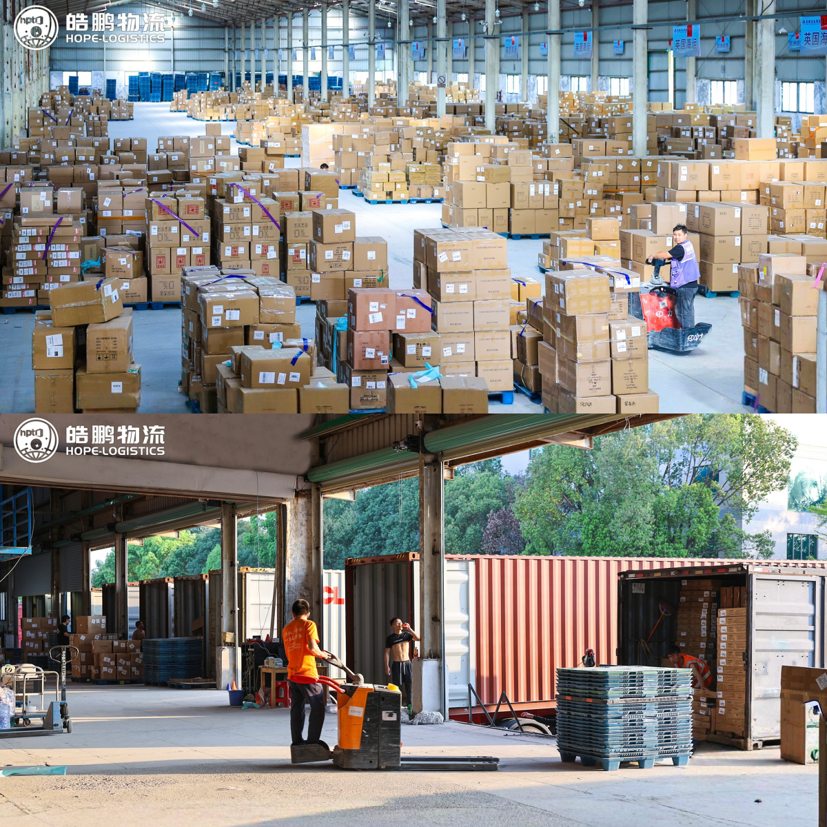 Reliable Third Party Logistics 3PL for FCL Container Shipping Industrial Projects