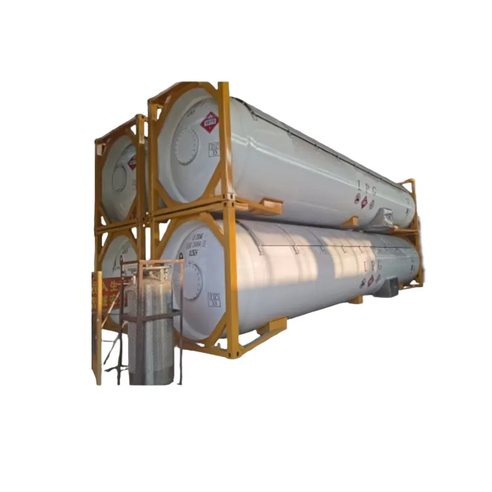 Multimodal 40FT LPG Tank Container with 51.8m3 Capacity