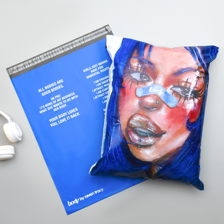 Custom Printed logo Poly Mailer Bags High Quality Resealable Shipping Bags for Delivery Tear Proof Courier Shipping Mailing Bag