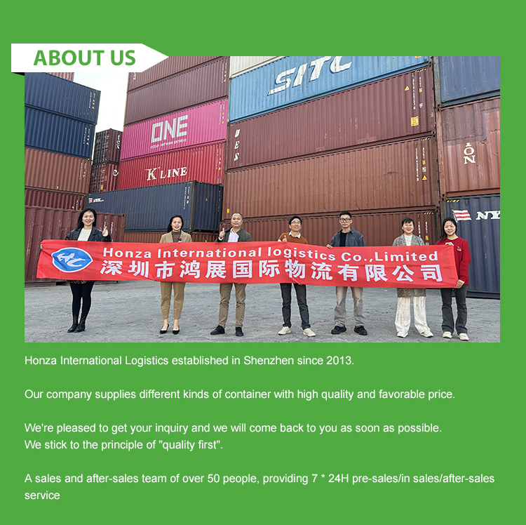 Qingdao Shanghai 20GP 45HQ New Container Reefer Container Food Temperature Regulation Cheap Price