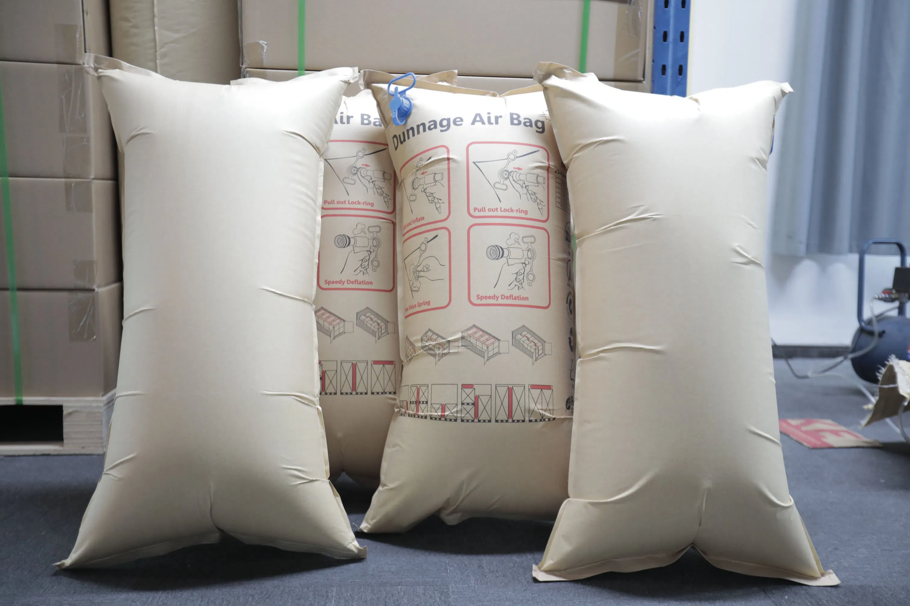Professional Inflatable Shockproof Dunnage Bag for Railway Shipping