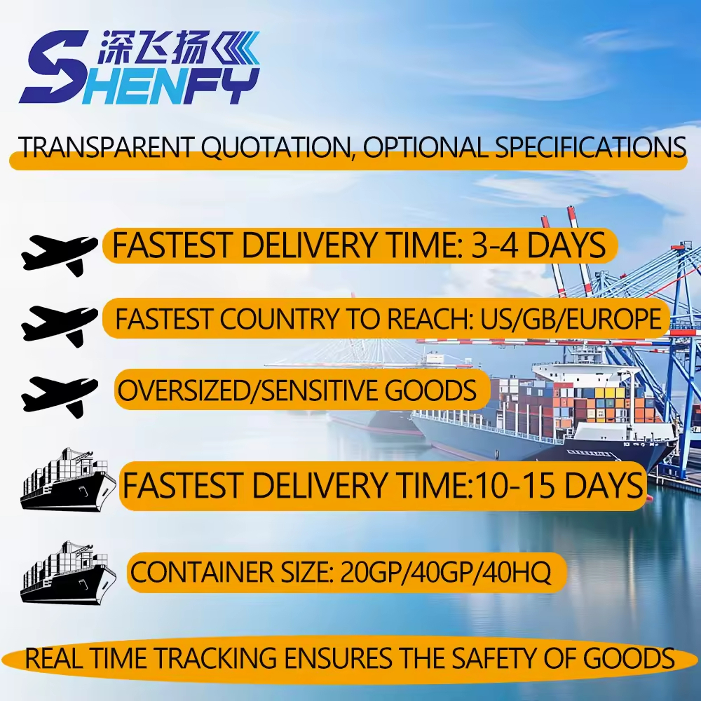 Transport Oversize Cargo Large Item Freight Forwarder Shipping Agent LCL Sea Freight Logistics Service