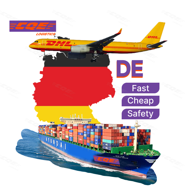 China Cameroon Forwarder 1688 Dropshipping Express Transportation Door-to-Door Service From China Germany For Railroad Products